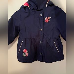 Toddler London Fog blue coat- 18 months
